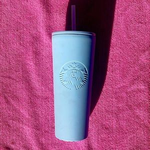 Limited Edition Starbucks Baby Blue Tumbler